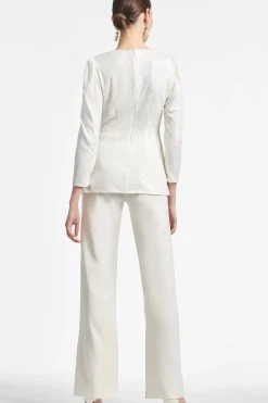 Women Sachin & Babi Tops & Blouses-Peyton Top Ivory