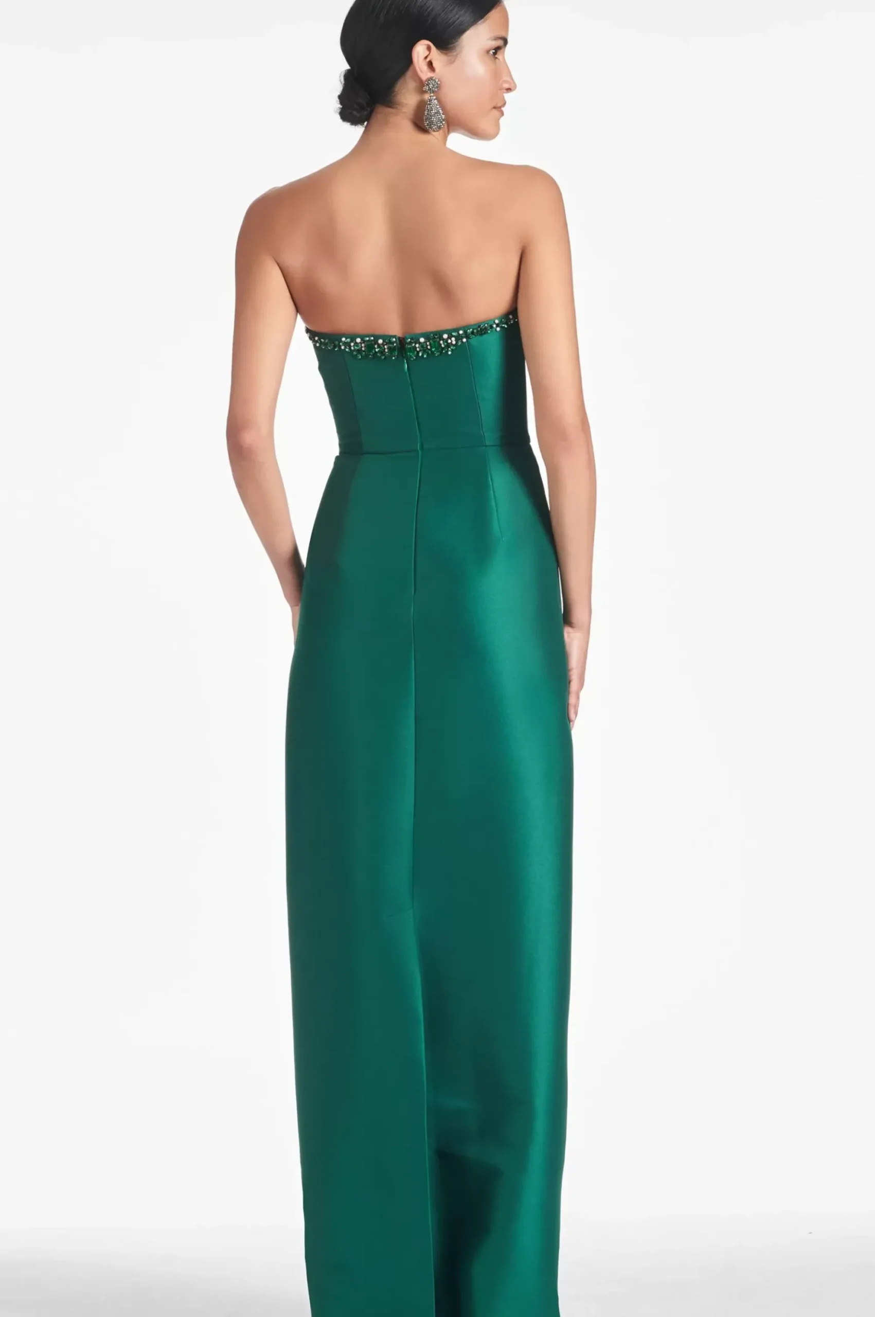 Women Sachin & Babi Gowns-Preston Gown Emerald