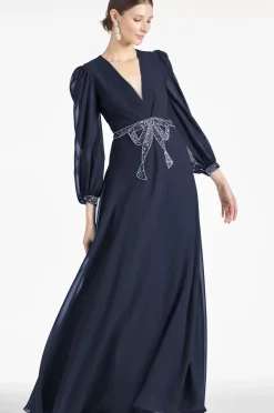 Women Sachin & Babi Gowns-Ramsey Gown Midnight