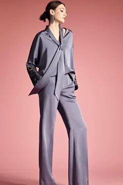 Women Sachin & Babi Tops & Blouses-Reid Top Cool Grey