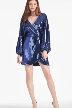 Women Sachin & Babi Dresses-Remy Dress Sapphire