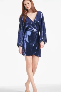 Women Sachin & Babi Dresses-Remy Dress Sapphire