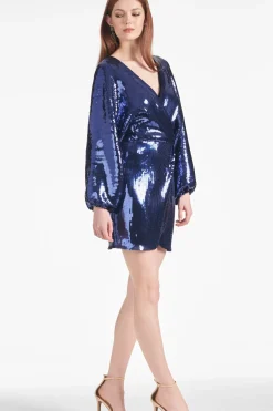 Women Sachin & Babi Dresses-Remy Dress Sapphire