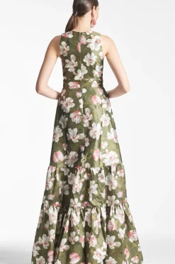 Women Sachin & Babi Gowns-Rori Gown Moss Magnolia