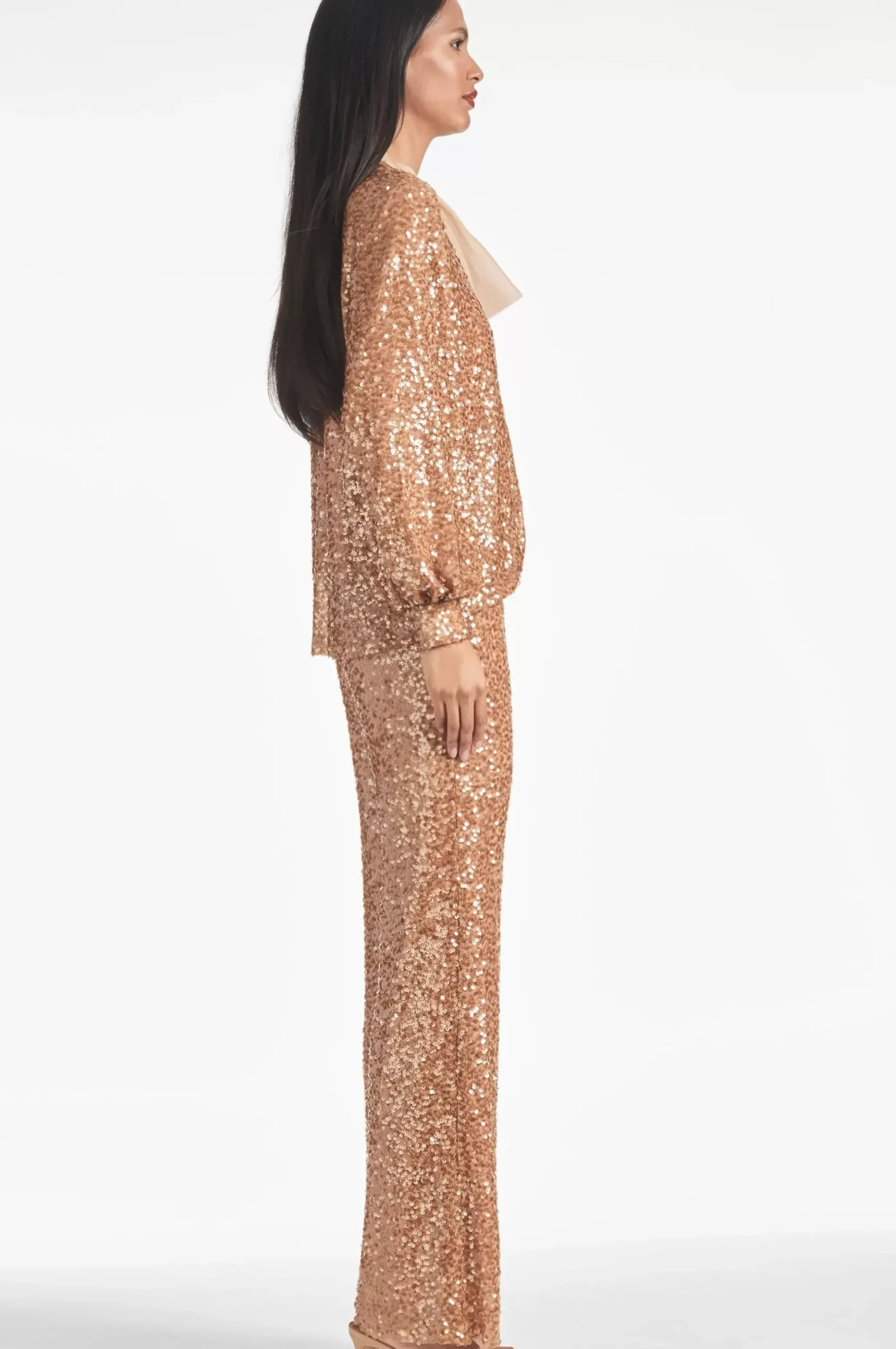 Women Sachin & Babi Pants & Jumpsuits-Sequin Bri Pant Honey