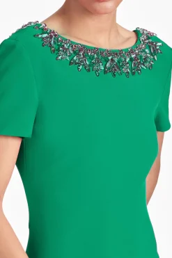 Women Sachin & Babi Gowns-Shiloh Gown Cadmium Green