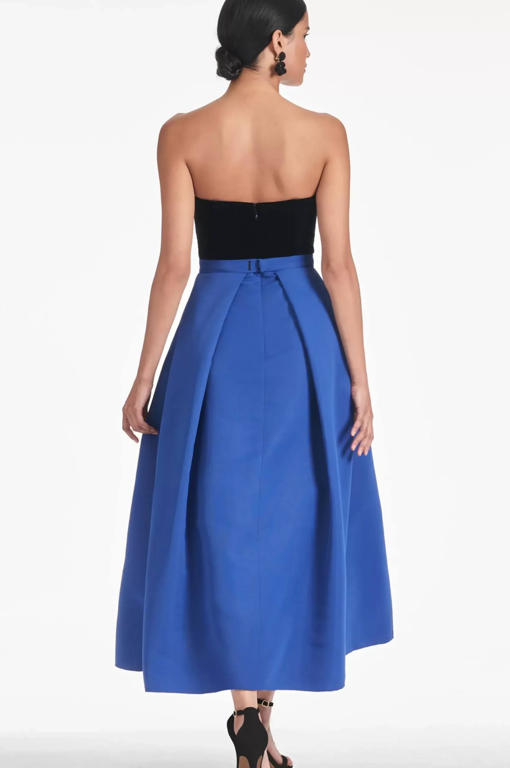 Women Sachin & Babi Gowns-Siobhan Gown Black/Cobalt