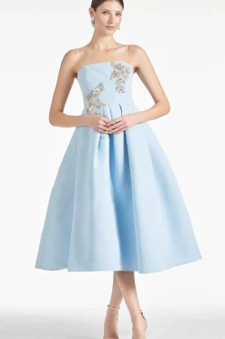 Women Sachin & Babi Gowns-Sydney Gown Sky Blue