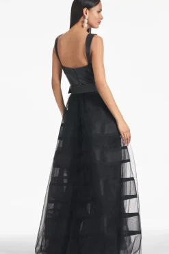 Women Sachin & Babi Gowns-Veruca Gown Black