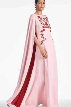 Women Sachin & Babi Gowns-Vittoria Gown Morganite/Ruby