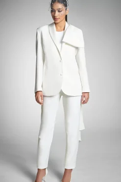 Women Sachin & Babi Jackets-Viveca Blazer Ivory