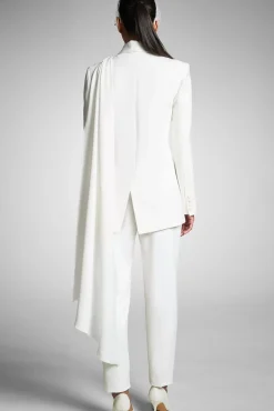 Women Sachin & Babi Jackets-Viveca Blazer Ivory