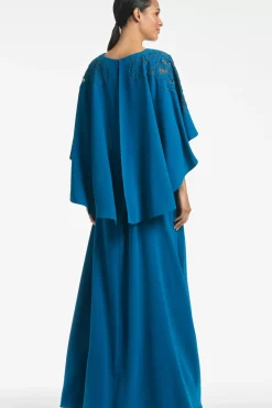 Women Sachin & Babi Gowns-Wren Gown Moroccan Blue